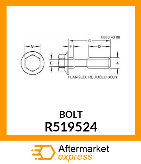 CAP SCREW R519524