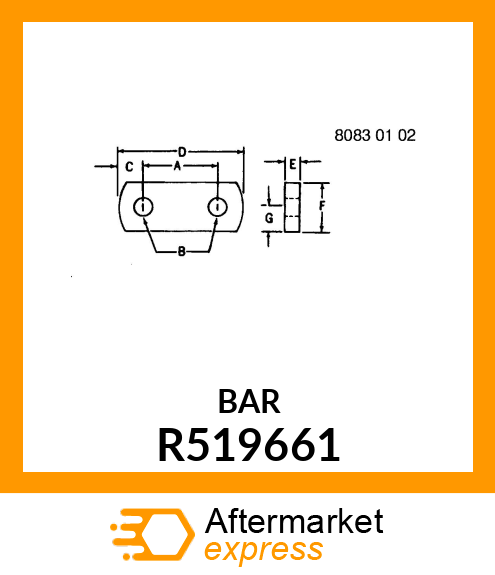 STRAP, ALTERNATOR R519661