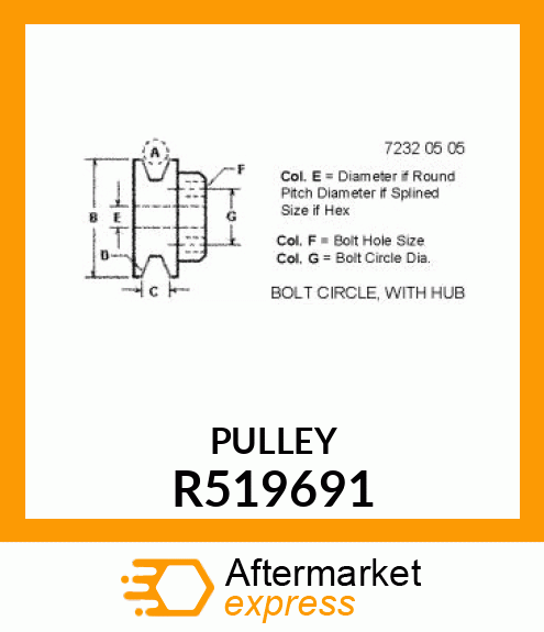 PULLEY R519691