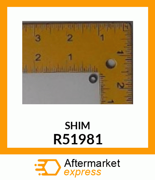 SHIM,.039 STEEL R51981