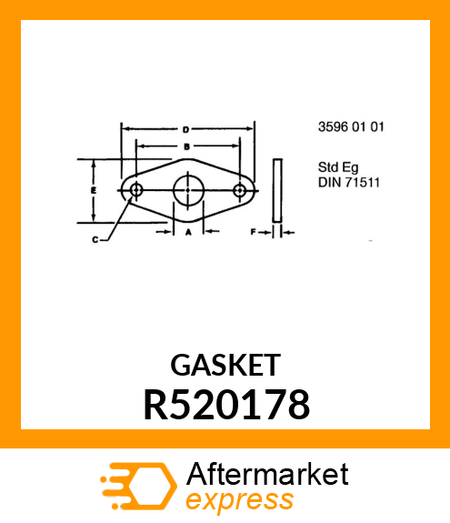 GASKET R520178