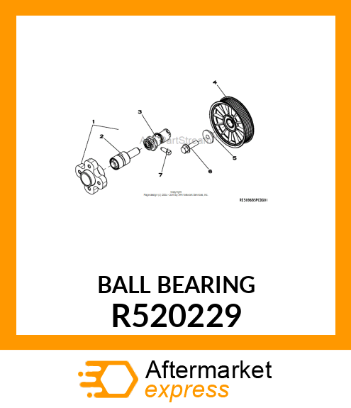 BALL BEARING R520229