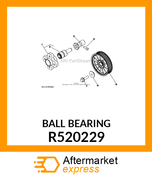 BALL BEARING R520229