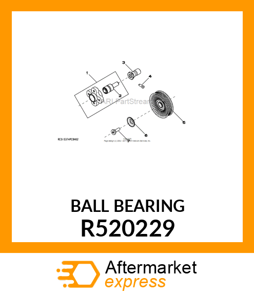 BALL BEARING R520229