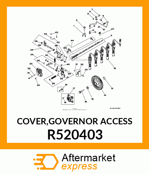 COVER,GOVERNOR ACCESS R520403