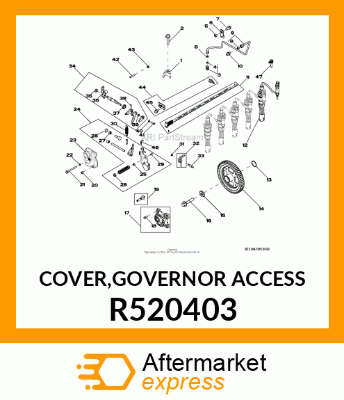 COVER,GOVERNOR ACCESS R520403