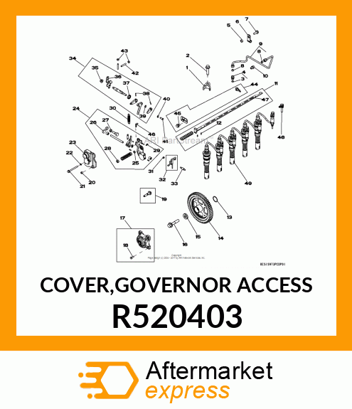 COVER,GOVERNOR ACCESS R520403