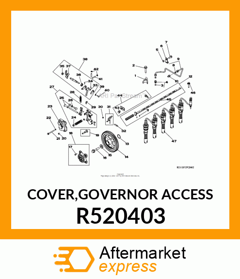 COVER,GOVERNOR ACCESS R520403