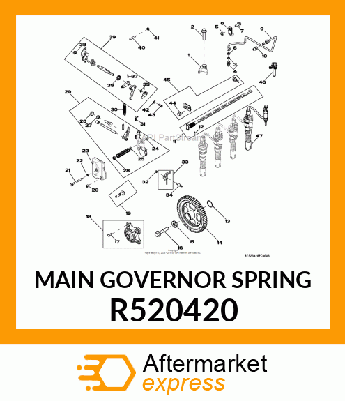 MAIN GOVERNOR SPRING R520420