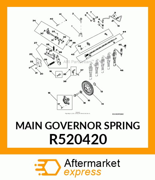 MAIN GOVERNOR SPRING R520420