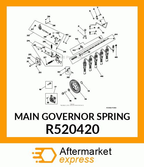 MAIN GOVERNOR SPRING R520420