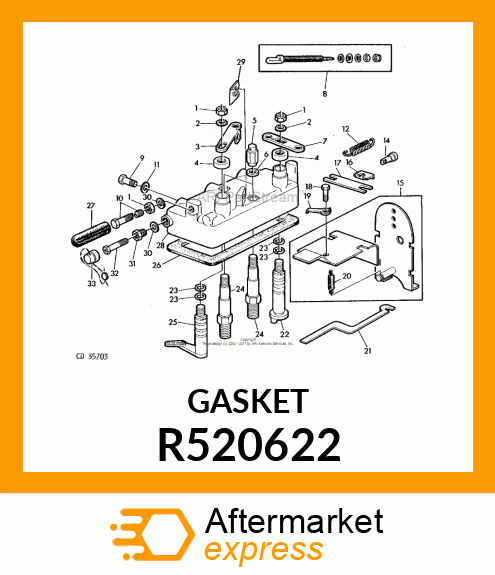 GASKET R520622