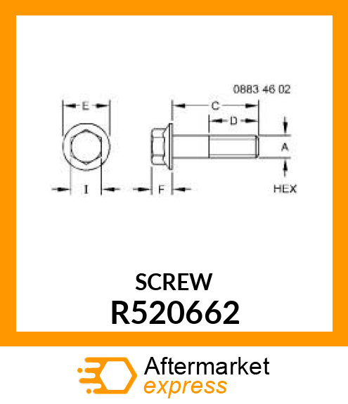 SCREW R520662
