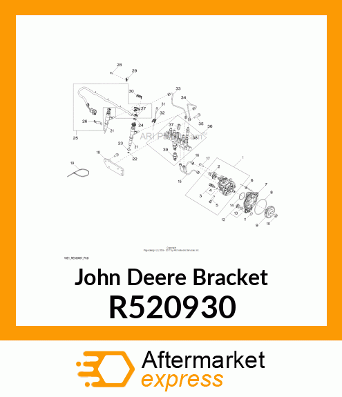 BRACKET, CONNECTOR R520930