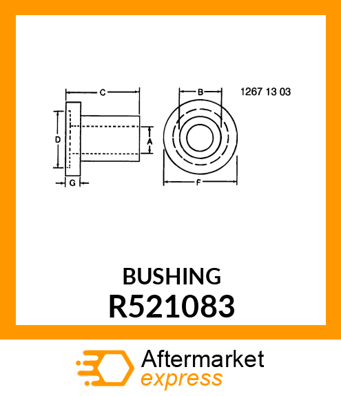 SLEEVE,SLEEVE, EGR R521083