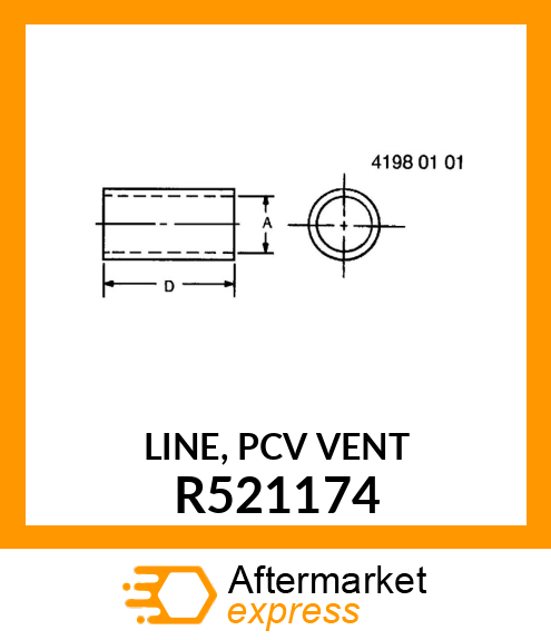 LINE, PCV VENT R521174