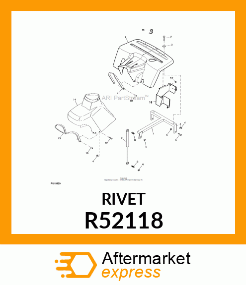 RIVET, BLIND R52118