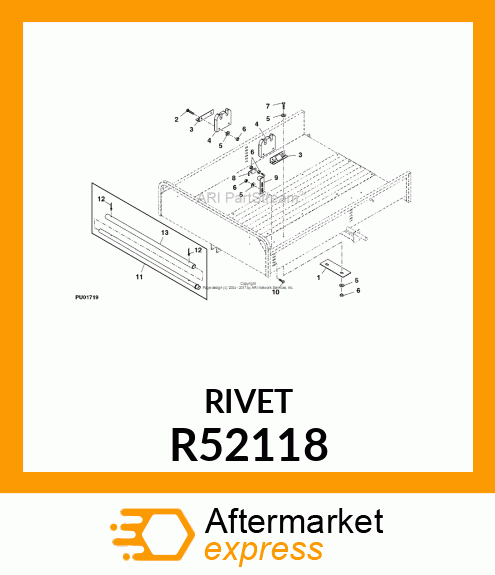 RIVET, BLIND R52118