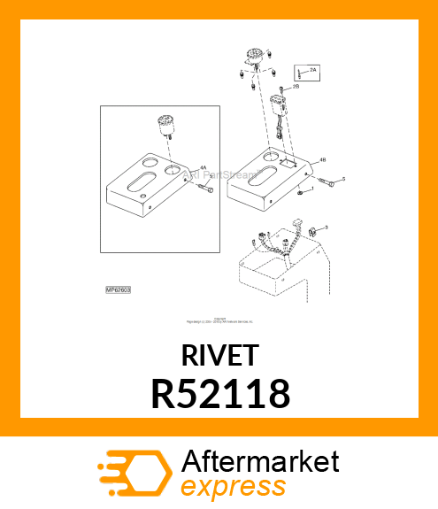 RIVET, BLIND R52118