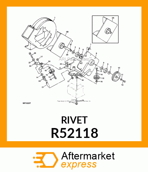 RIVET, BLIND R52118