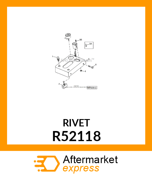 RIVET, BLIND R52118