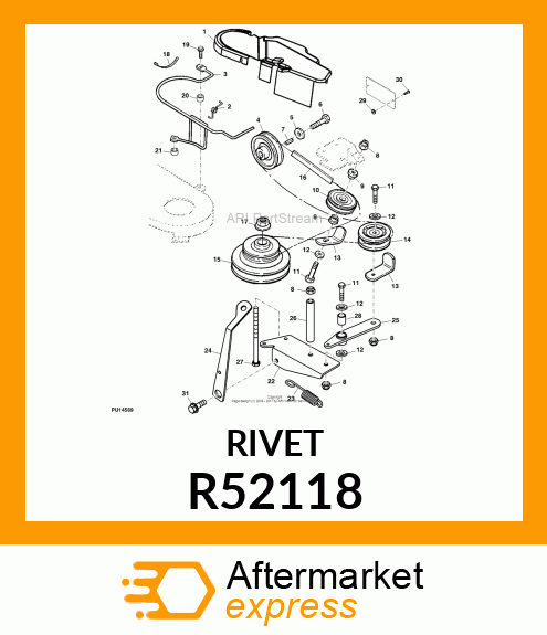 RIVET, BLIND R52118