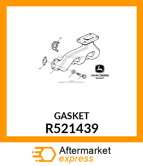 GASKET, EXHAUST MANIFOLD R521439