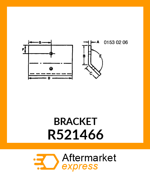 BRACKET R521466