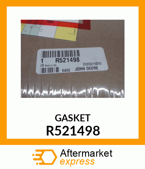 GASKET, OIL PAN 6 CYL MP15 R521498