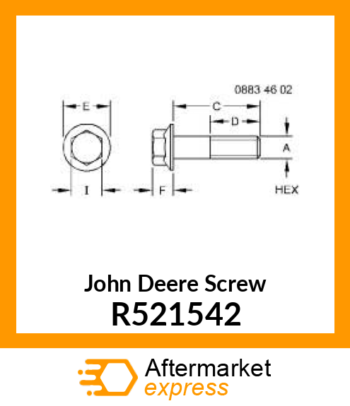 SCREW R521542