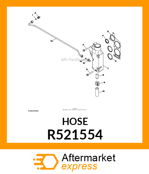 HOSE, HOSE R521554