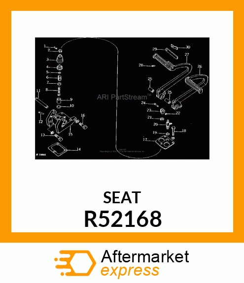 STOP,BRAKE OPERATING ROD R52168