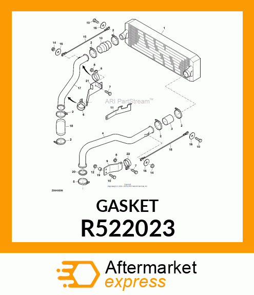 GASKET, COMPRESSOR OUTLET R522023