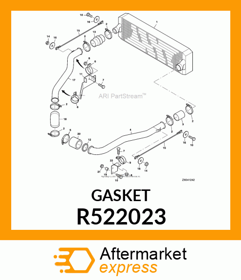 GASKET, COMPRESSOR OUTLET R522023