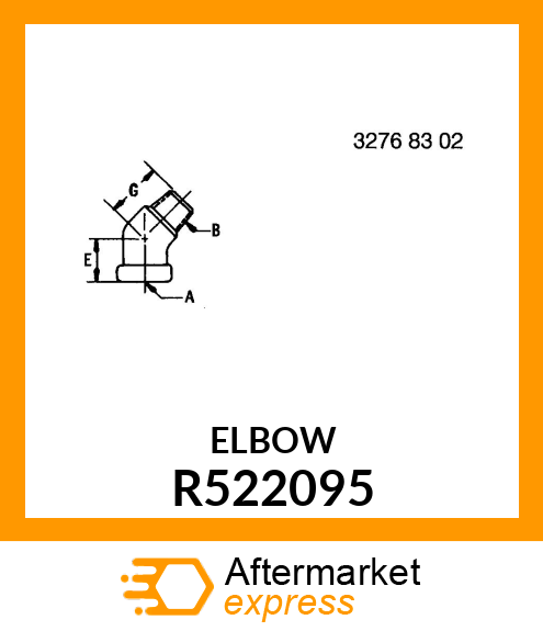 ELBOW FITTING R522095