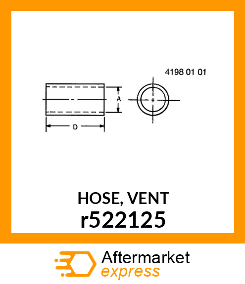 HOSE, VENT r522125