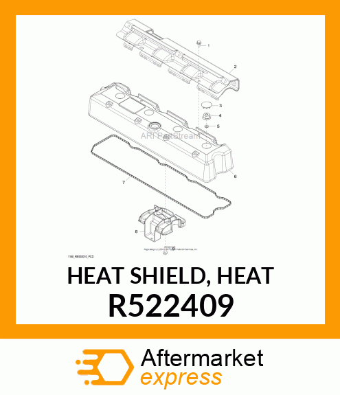 HEAT SHIELD, HEAT R522409