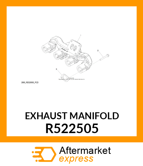 EXHAUST MANIFOLD R522505