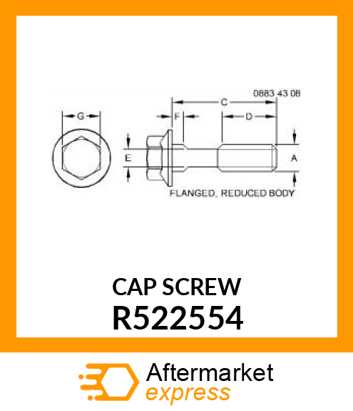 CAP SCREW R522554