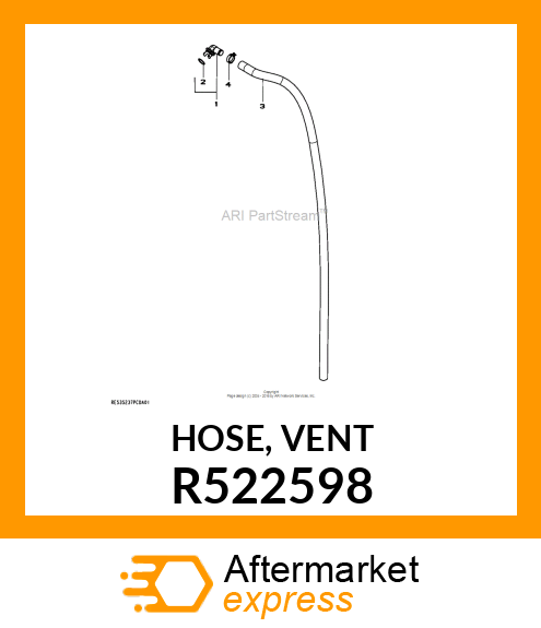 HOSE, VENT R522598