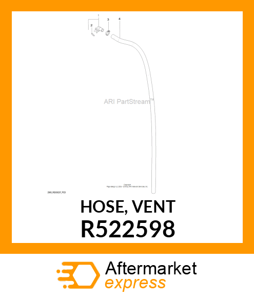 HOSE, VENT R522598