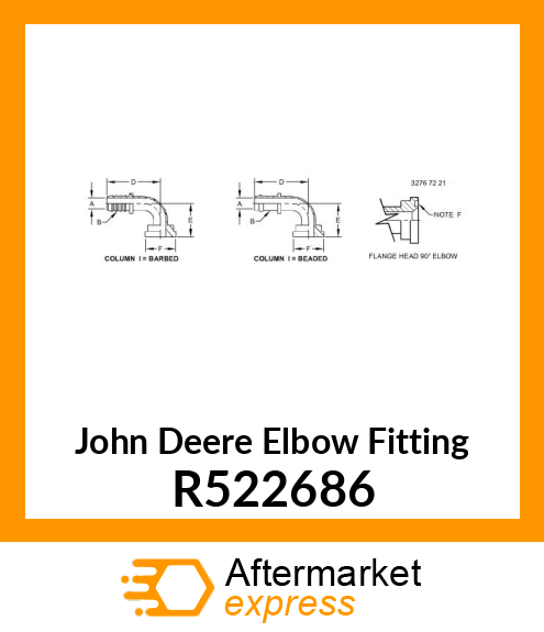 ELBOW FITTING R522686