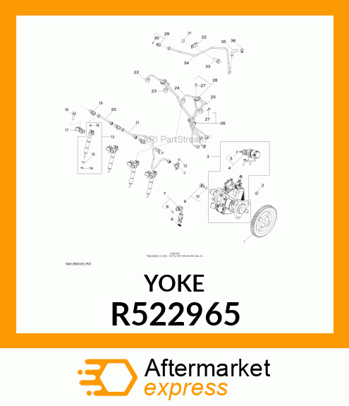 FUEL INJECTOR R522965