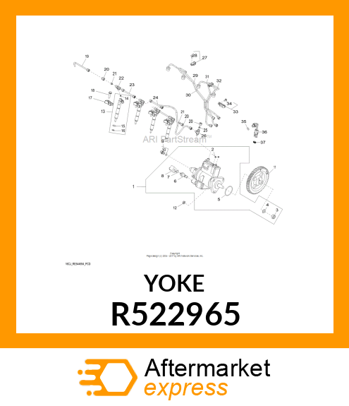 FUEL INJECTOR R522965