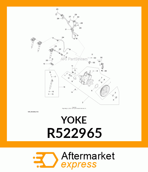 FUEL INJECTOR R522965