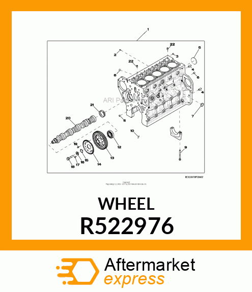 WHEEL R522976