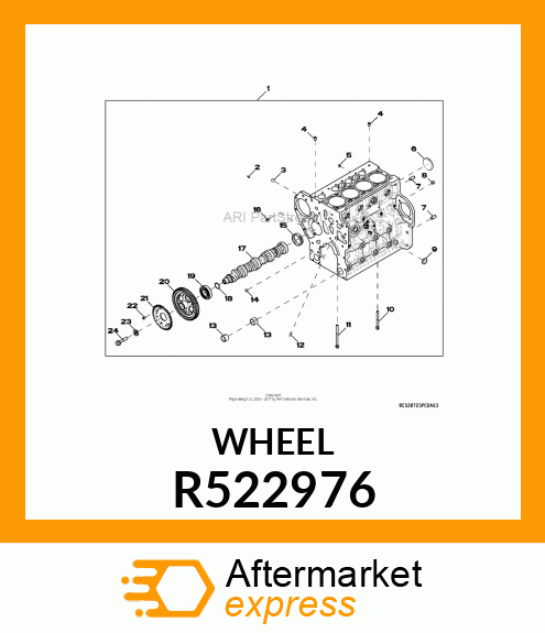 WHEEL R522976