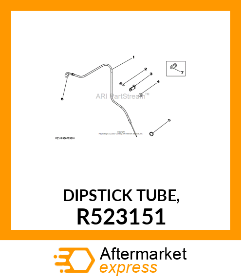 DIPSTICK TUBE, R523151