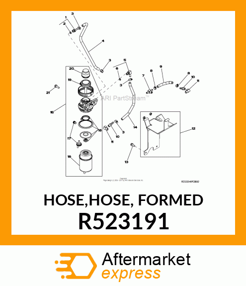 HOSE,HOSE, FORMED R523191