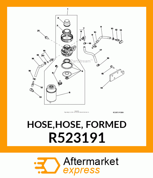 HOSE,HOSE, FORMED R523191